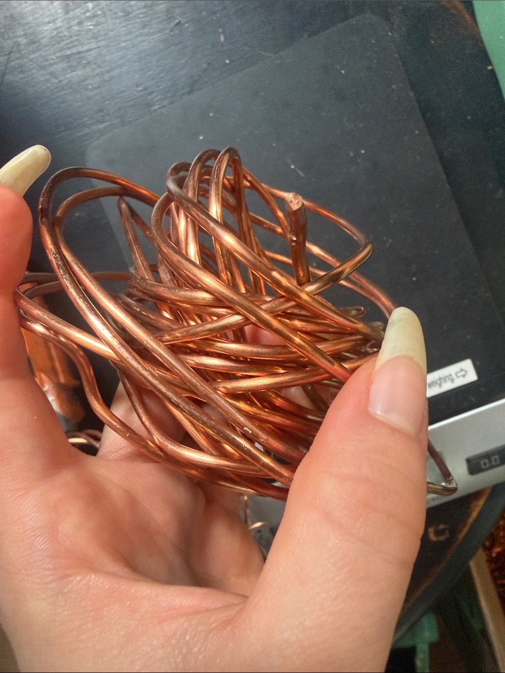 Copper Wire for Crafts, Jewelry, & Home DIY Electrical diff sizes & lengths 1lb - Picture 2 of 6